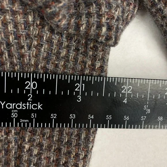 Pendleton VTG Men's Size 42T Brown Grey Virgin Wool Two-Button Blazer Jacket - Picture 5 of 11